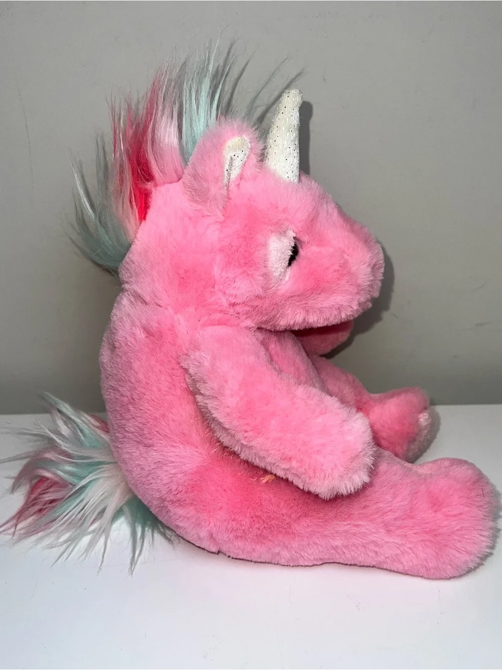 Pink Plush Unicorn Stuffed Animal - Soft Kids Toy